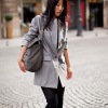 Outside Dries Van Noten Fashion Show