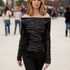 Outside Christian Dior fashion show 