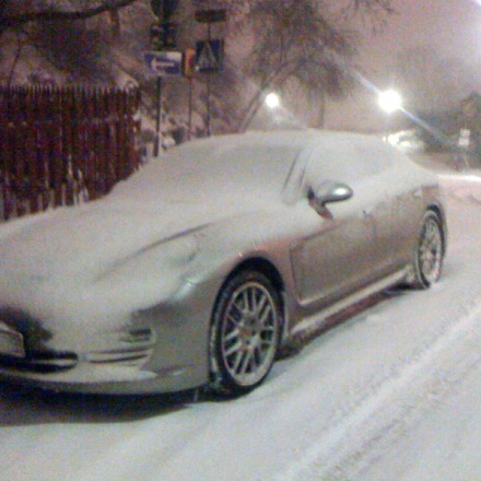 Det som göms i snö...