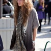 Outside Karl Lagerfeld fashion show 