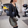 Outside Dries Van Noten Fashion Show