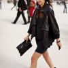 Outside Christian Dior fashion show 