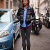 Outside Iceberg fashion show