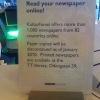 Kulturhuset dödar papperstidningen
