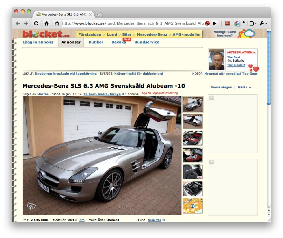 Blocket.se bilar mercedes #4