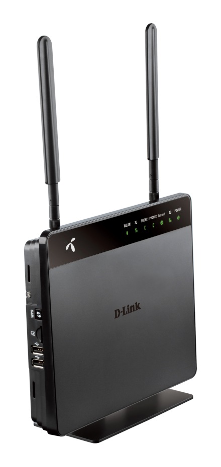 Telenor 4G-router (Sida 1) - 3G WCDMA - 4G - © Störst på Mobilt Bredband sedan 2007