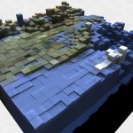 Google Maps i Minecraft-stil