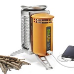 Vedeldad kamin med USB-ingång