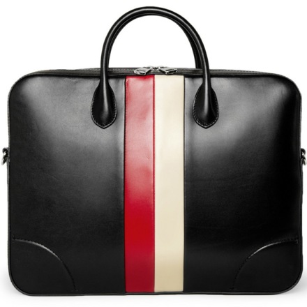 STRIPED BRIEFCASE