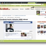 Kjell Eriksson säljer sitt Facebook-konto på Blocket