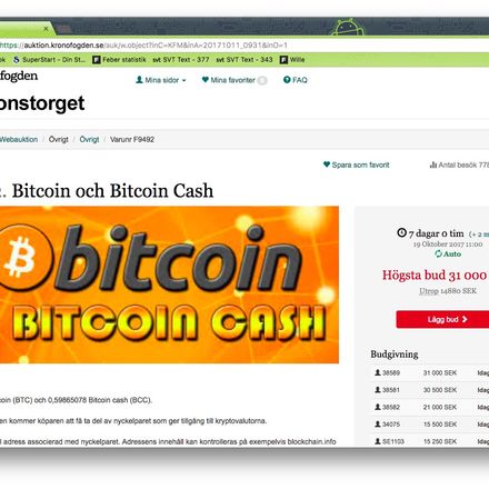 betala med bitcoins