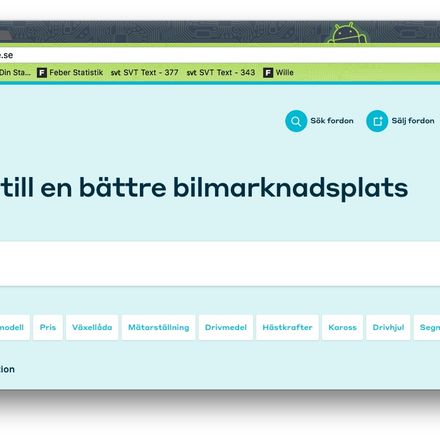 Bilar på nätet com bilhandlare går
