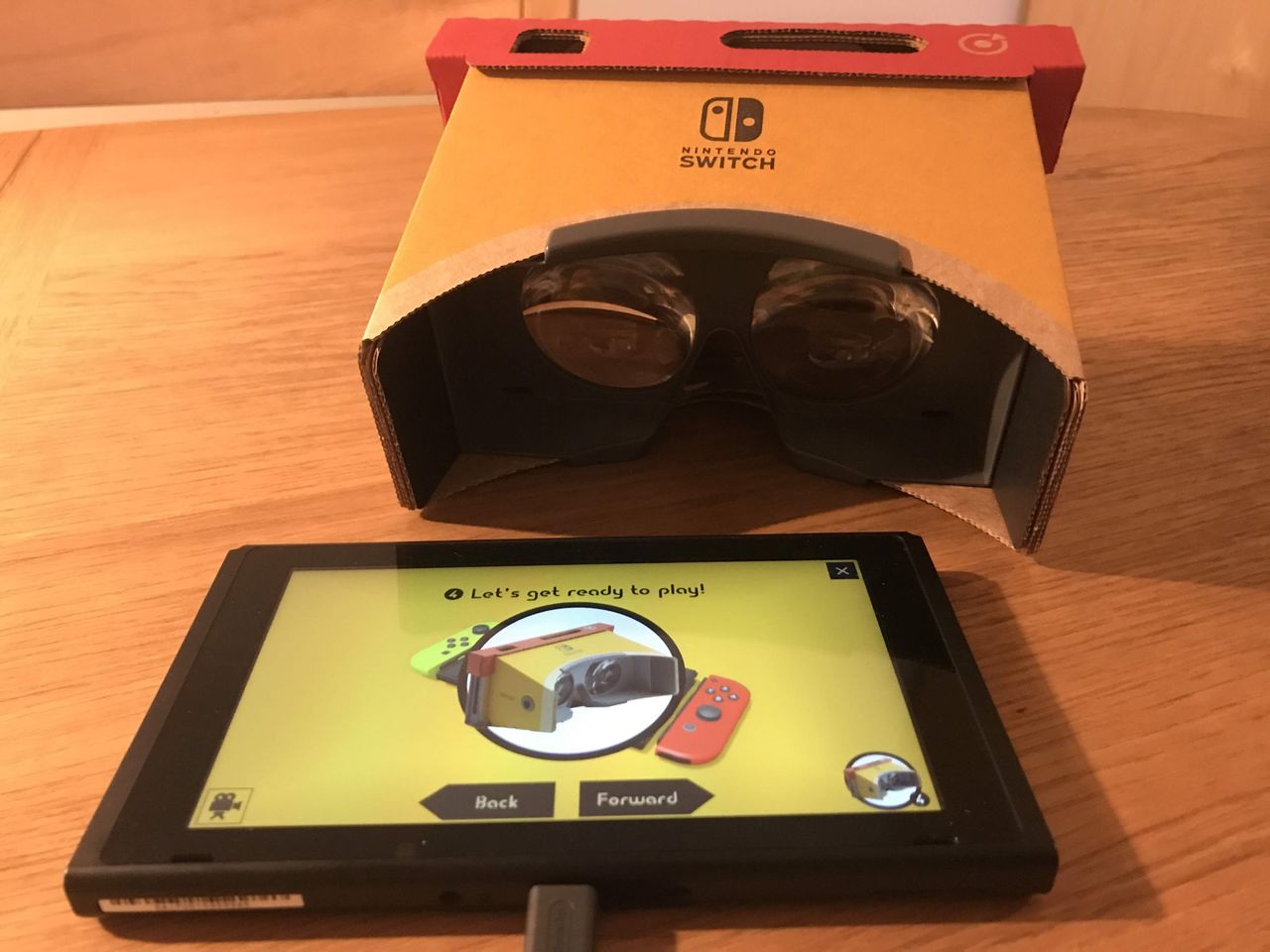 En första titt på Nintendo Labo VR Kit Vi har testat vr headset i