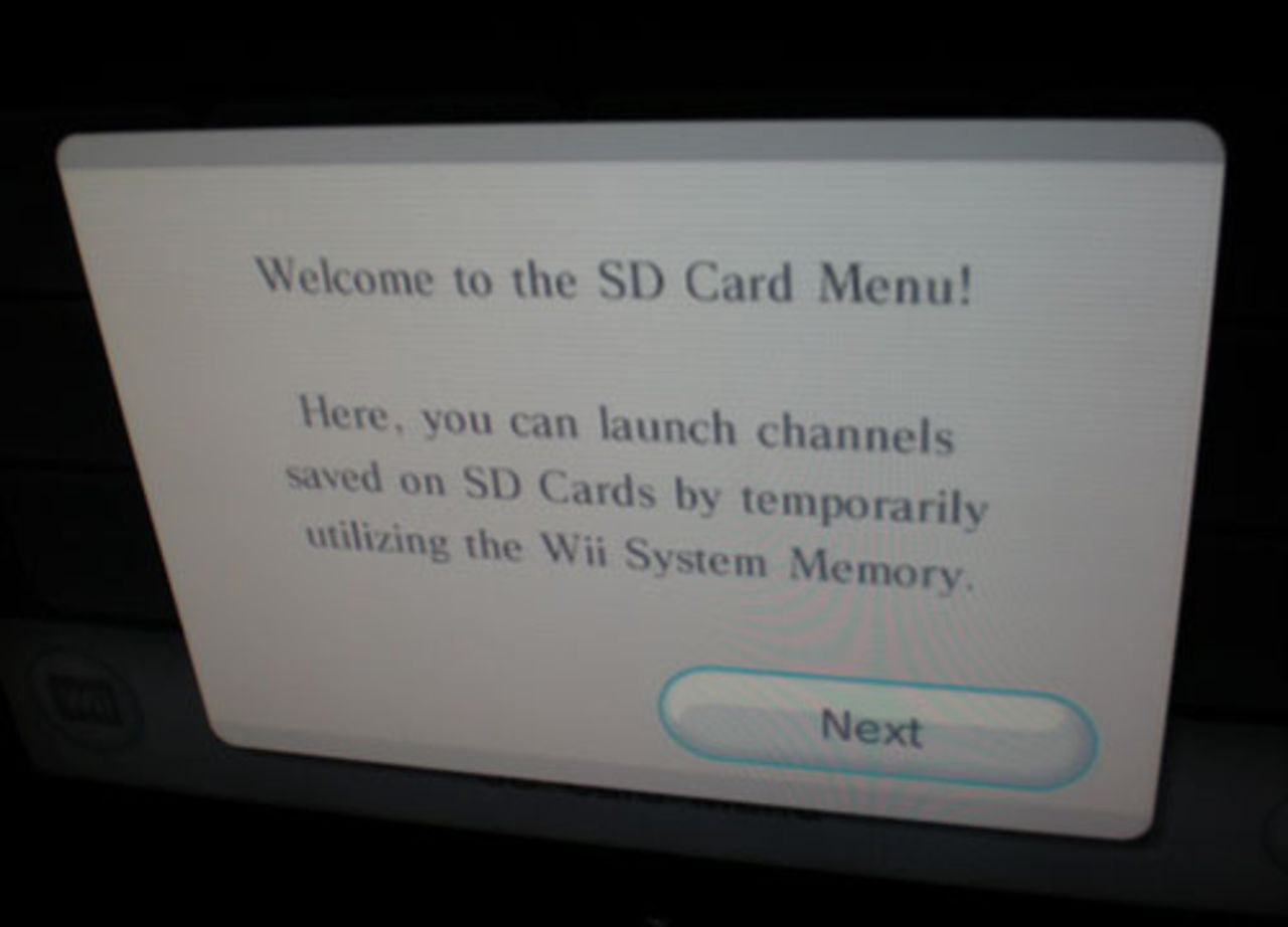 Kör spel direkt från SD-kort