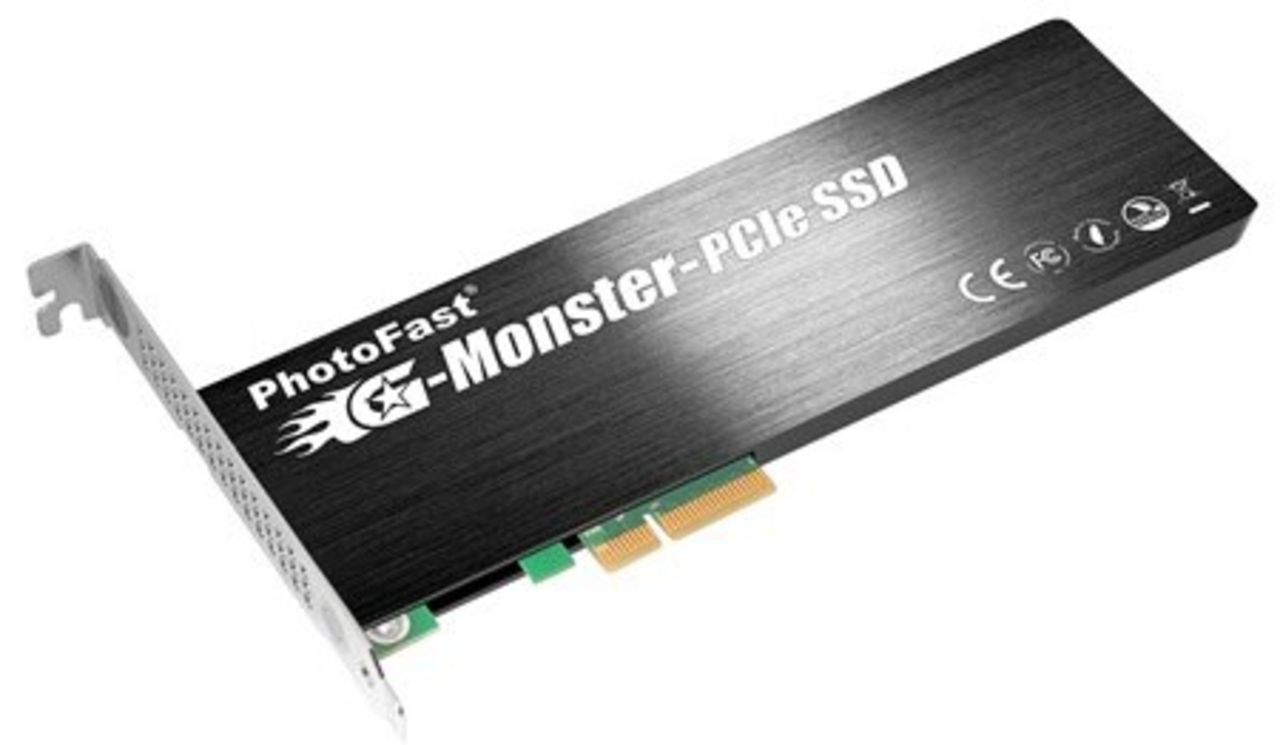 PhotoFast PCIe SSD-kort