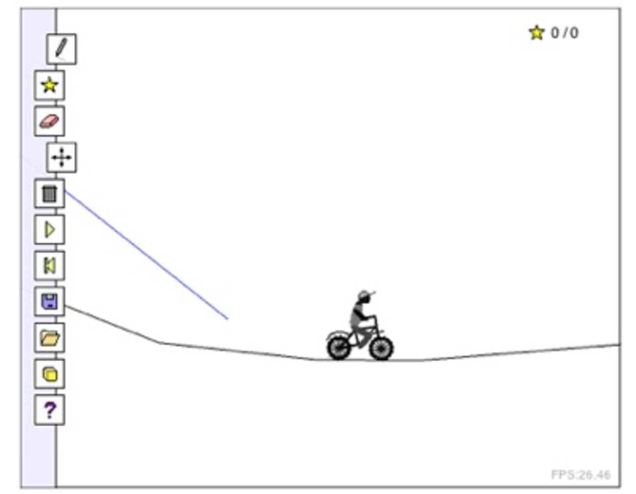 Line Rider-klon som man själv får styra