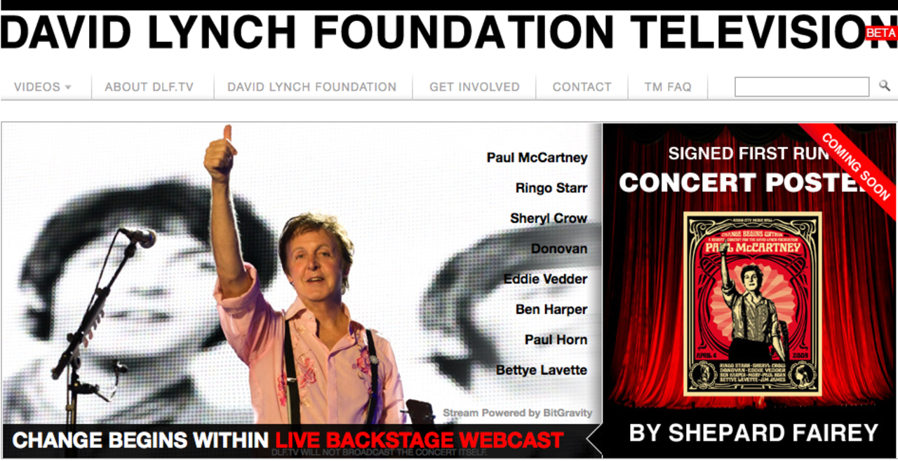 David Lynch Foundation TV
