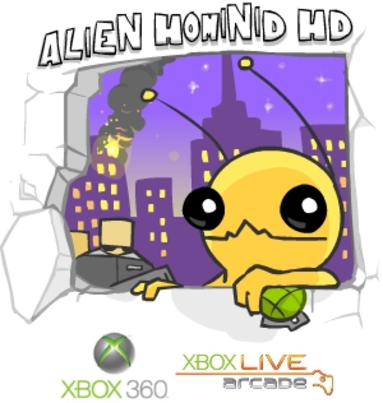 Halva priset på Alien Hominid HD