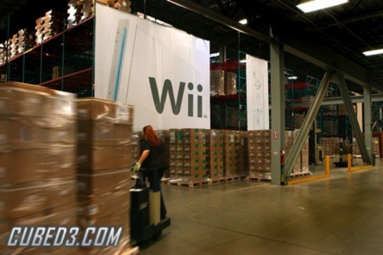 Bilder från Wii-fabriken