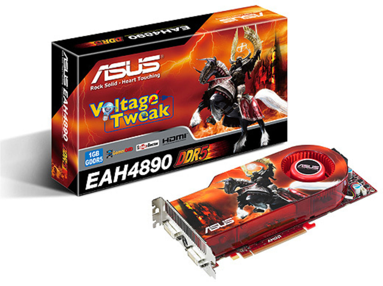 ASUS ändrar spänningen av Radeon HD 4890