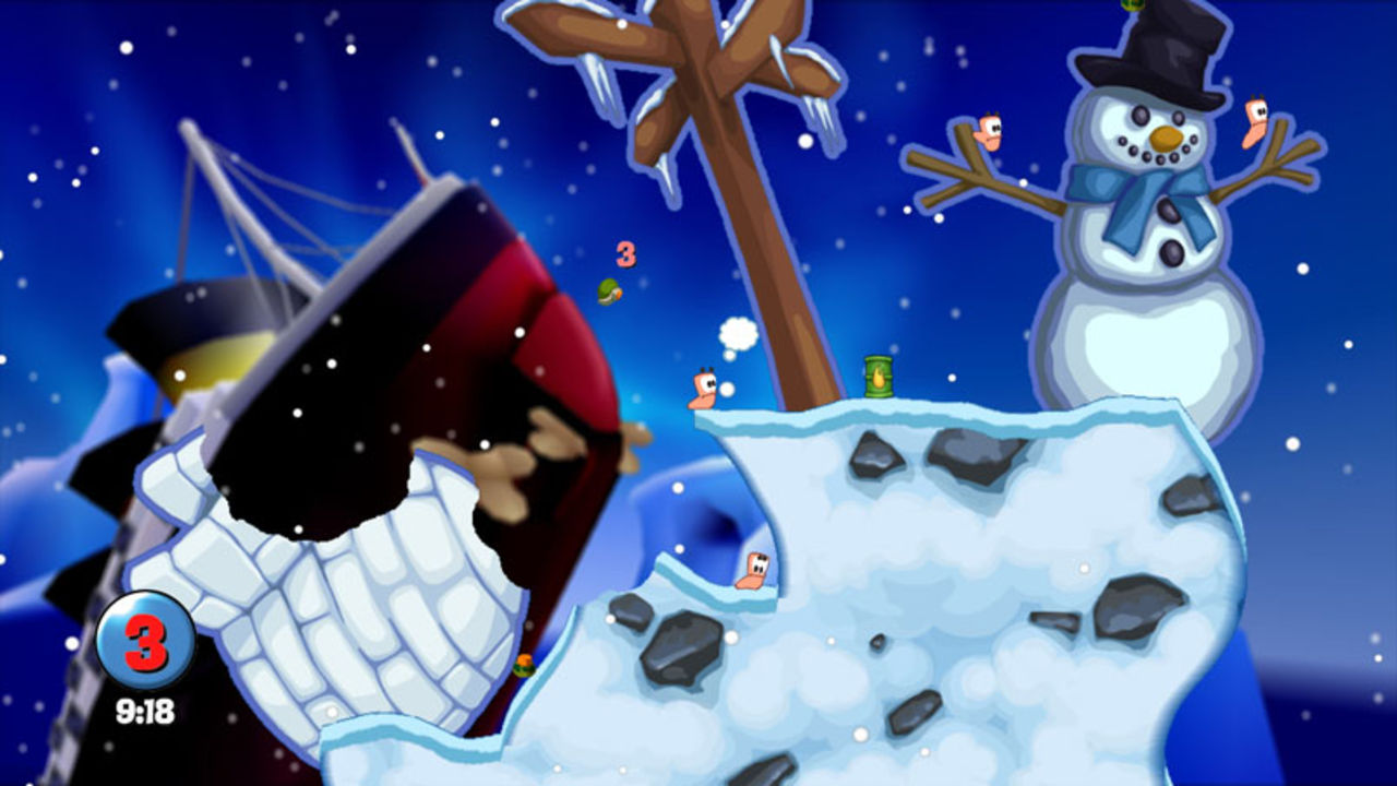 Worms på PSN till påsk