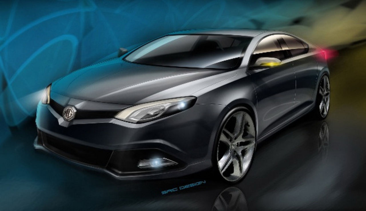 MG visar koncept i Shanghai