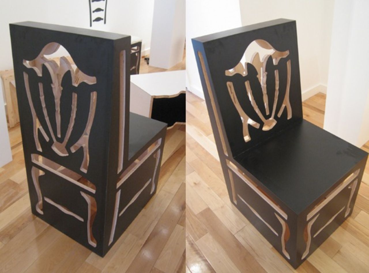 Möbler med sirlighet