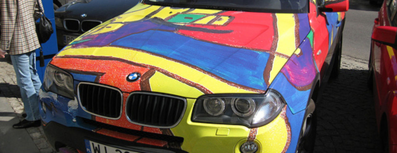 Udda lack på BMW X3