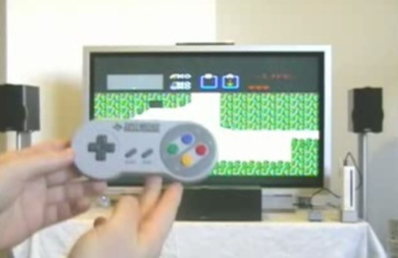 Trådlösa retrokontroller till Wii