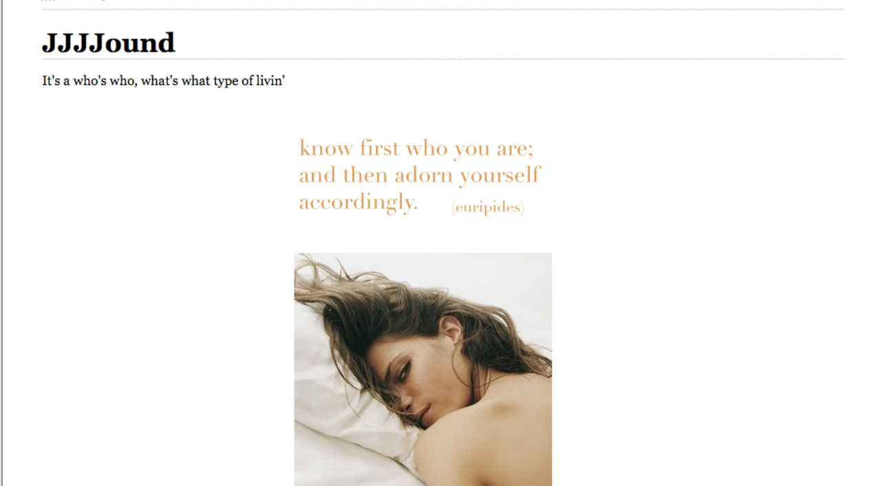Blogg: JJJJound