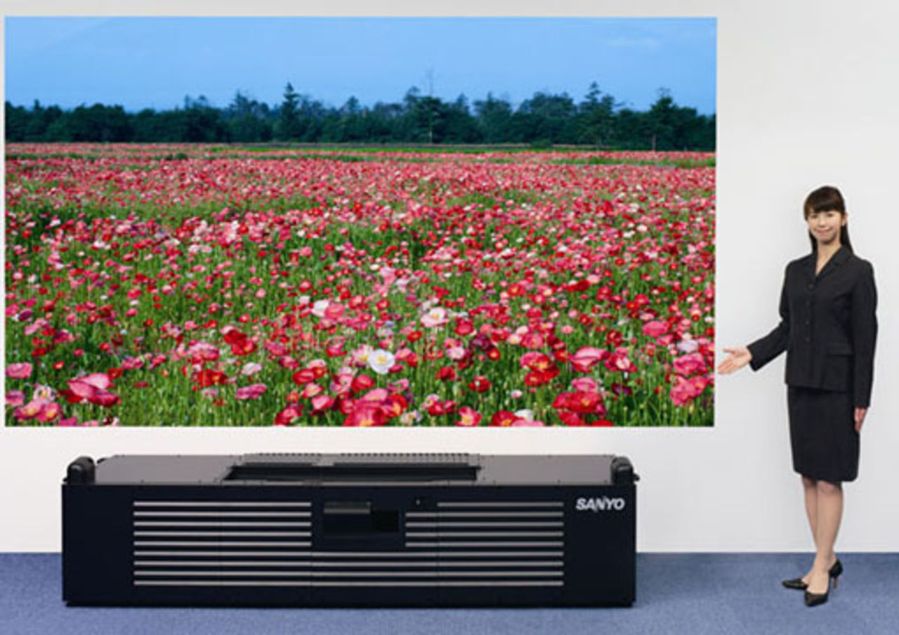 Projektorn som använder laser