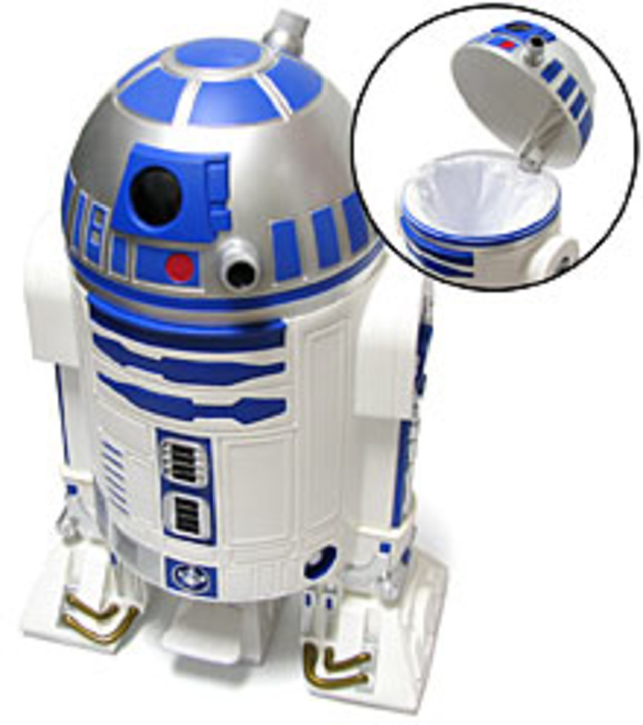 Använd R2D2 som papperskorg