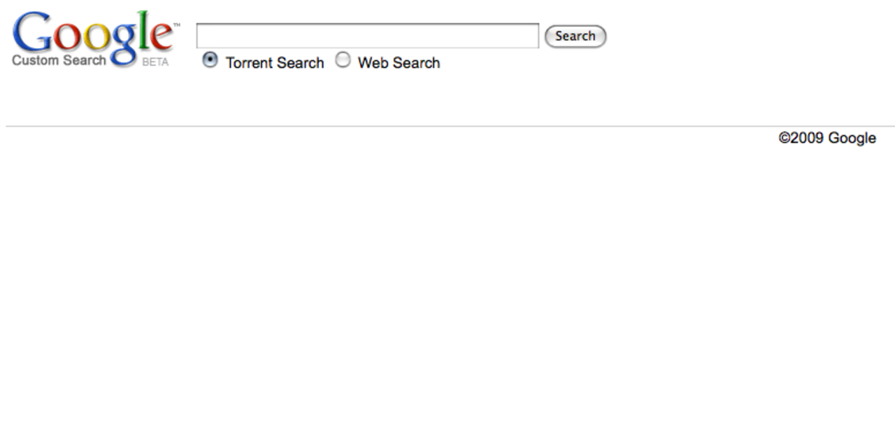 Google Torrent Search