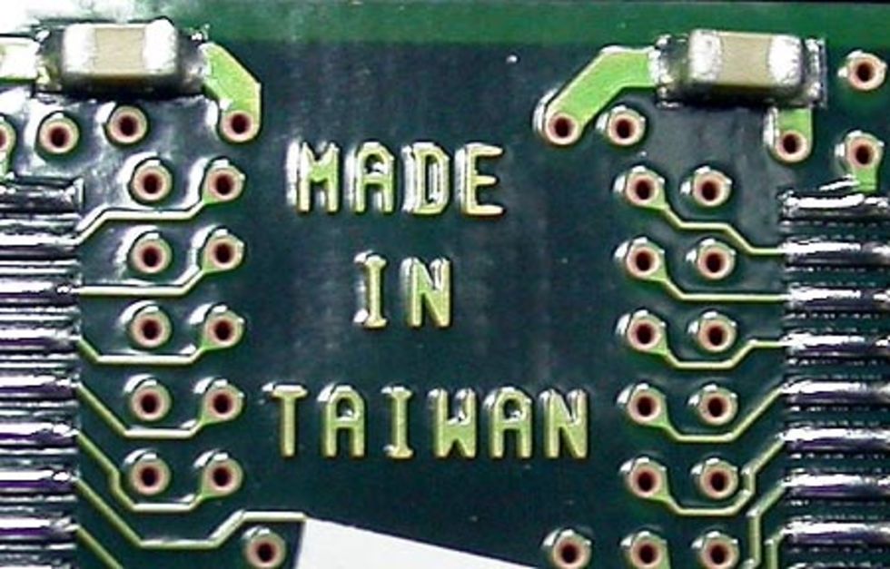 Taiwan inför P2P