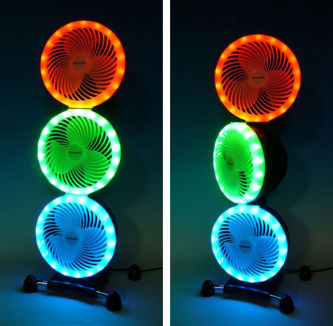 Färgglad fläkt från Honeywell