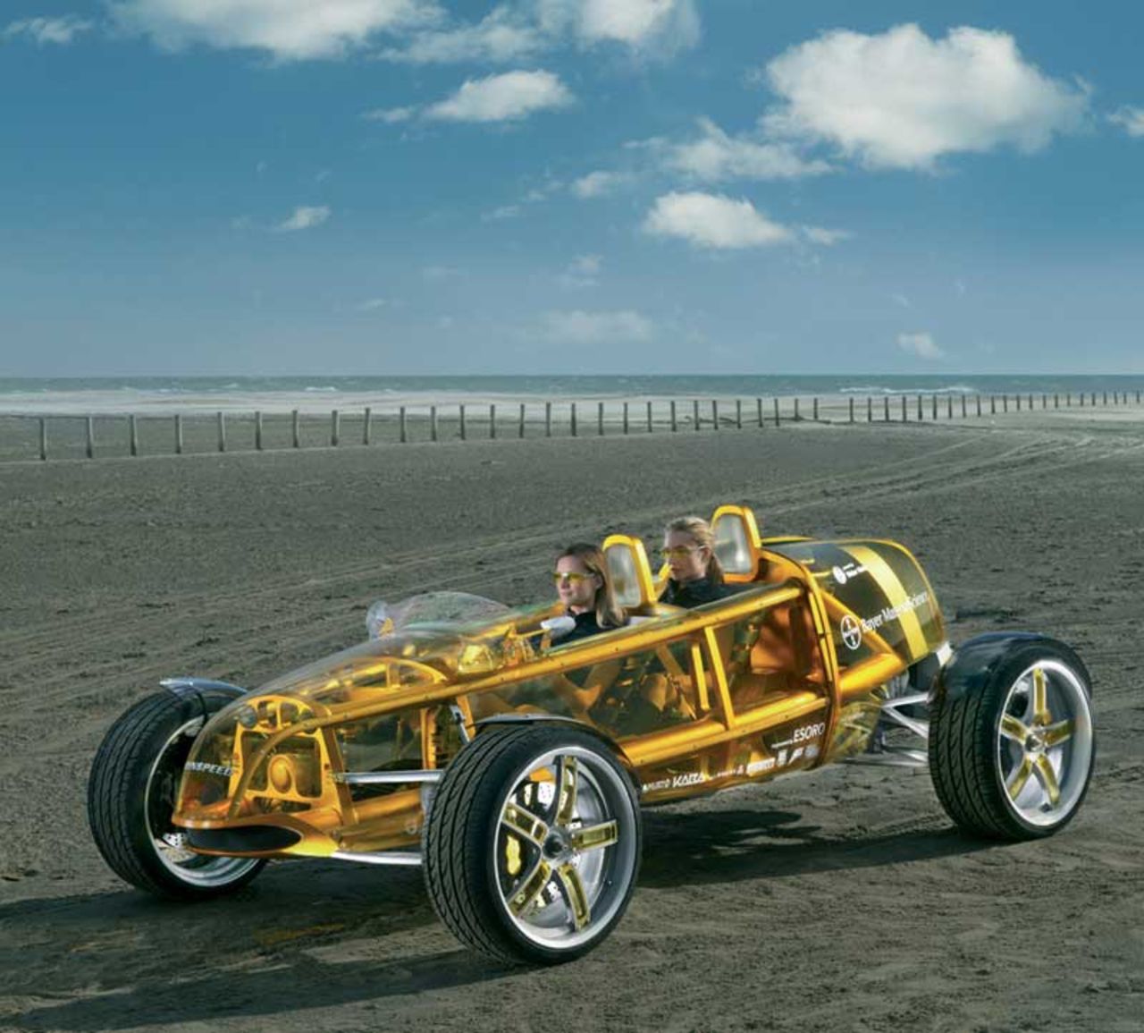 Glaskula från Rinspeed