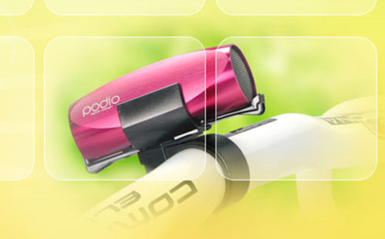 Podio - mp3-spelare till cykeln