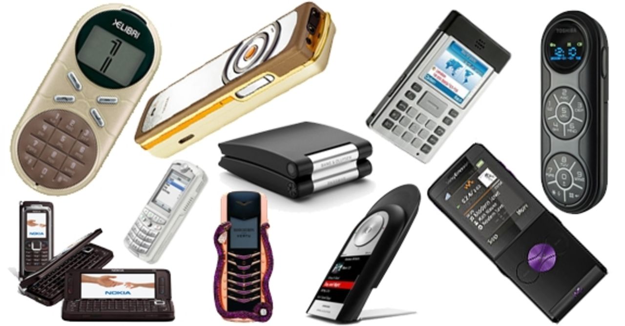 Världens fulaste mobiltelefoner?