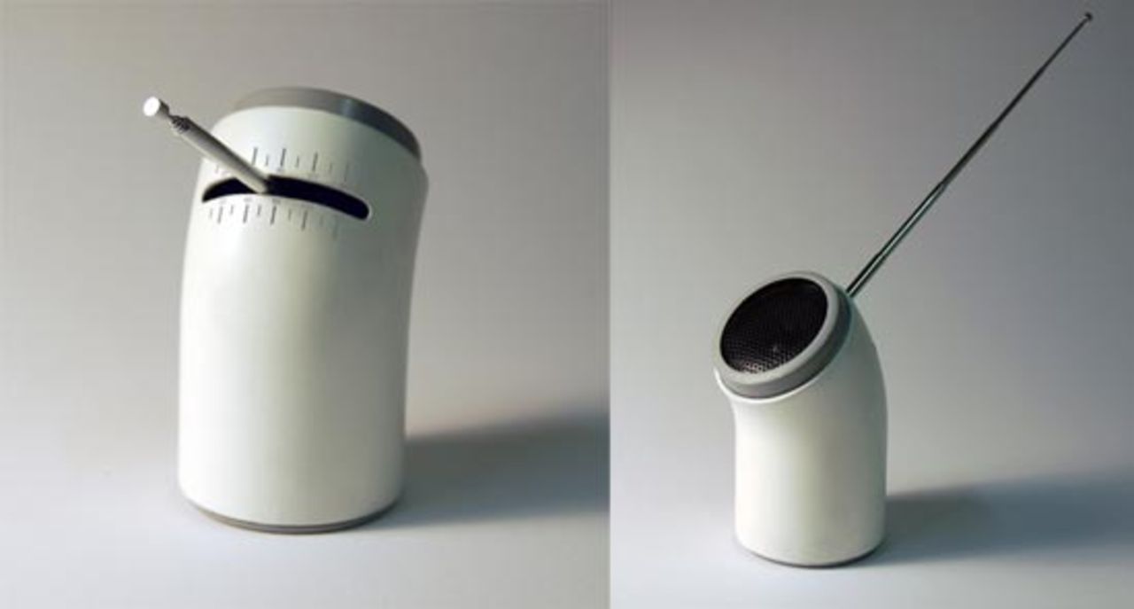 Radio Valerie - snygg radio utan knappar