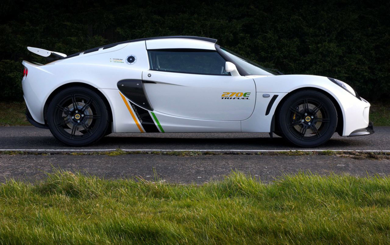 Lotus Exige 270E Tri-Fuel är snart i produktion