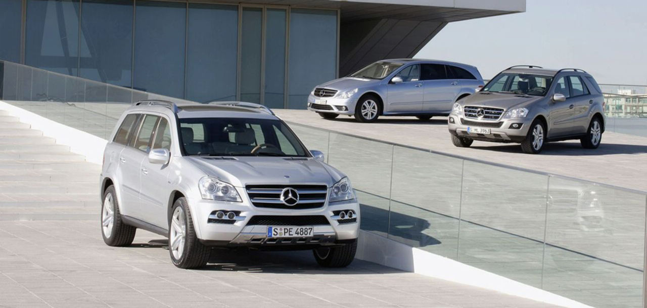 Facelift av Mercedes GL