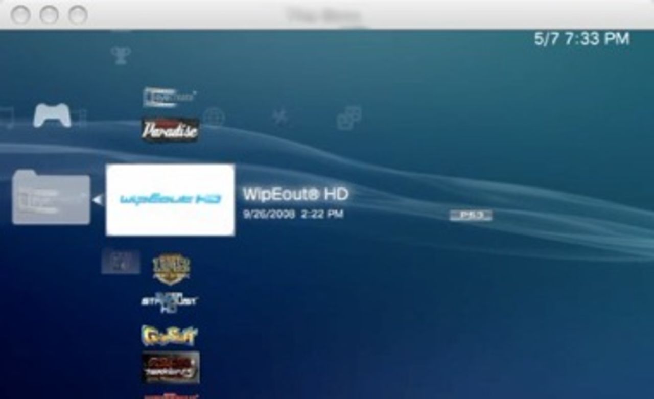 Kontrollera din Playstation 3 via din Mac