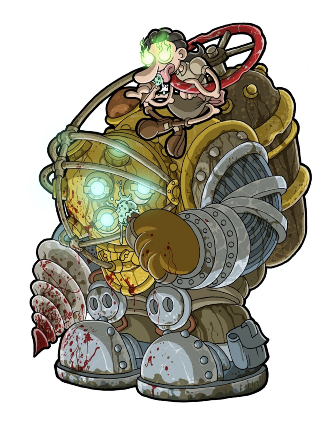 Multiplayer-detaljer för Bioshock 2