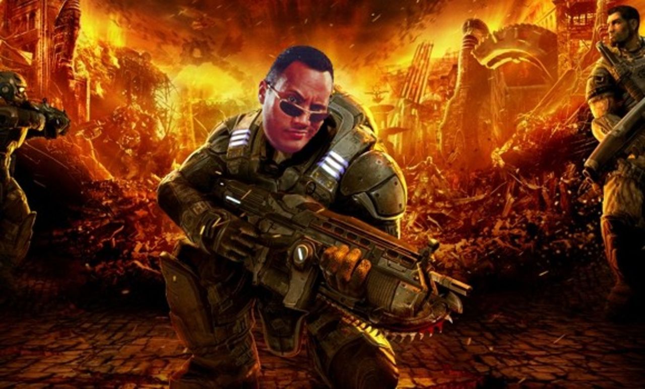 The Rock som Marcus Fenix?