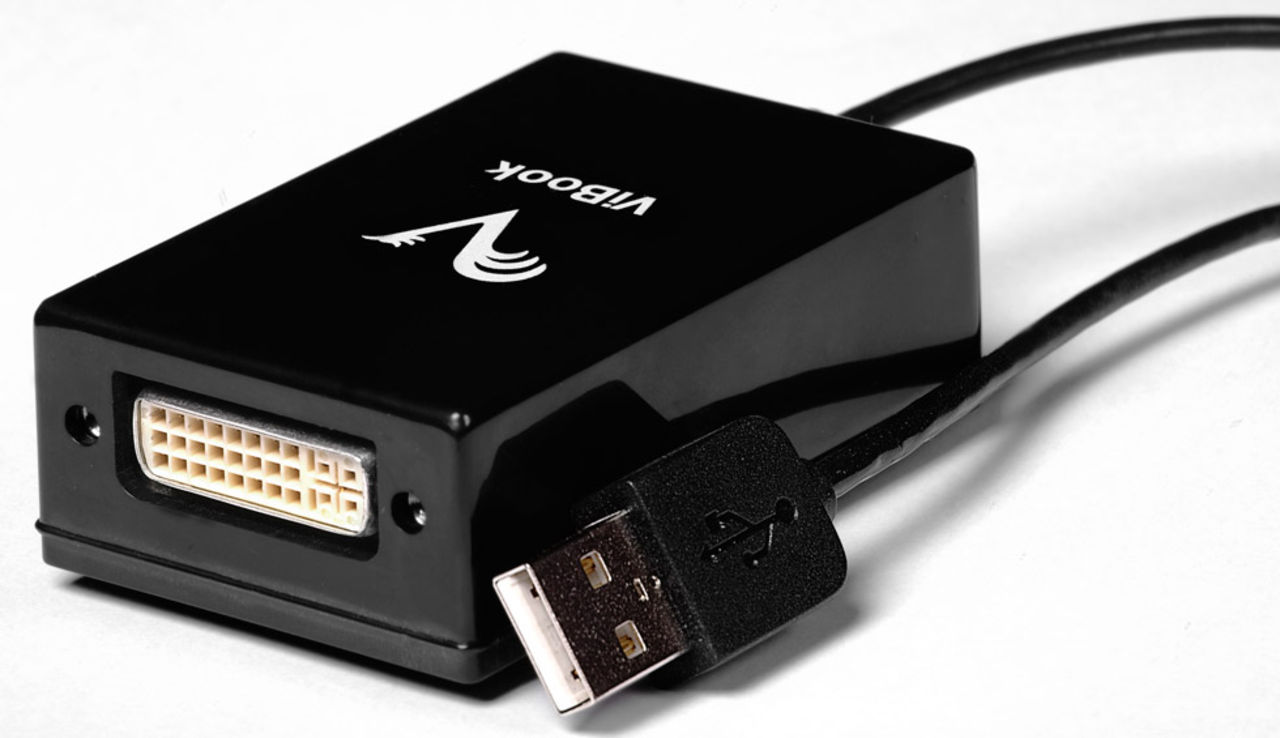 Extra skärm via USB