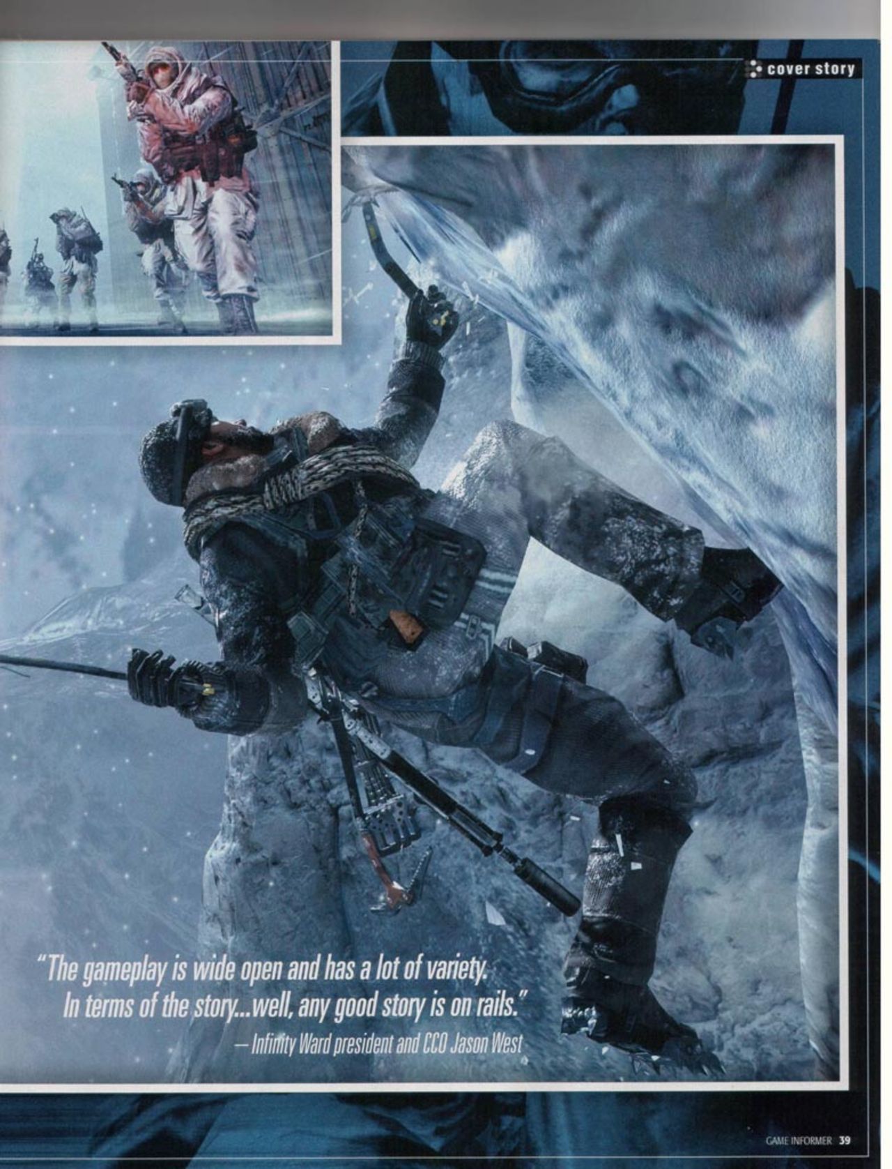Screens från Game Informer om MW2