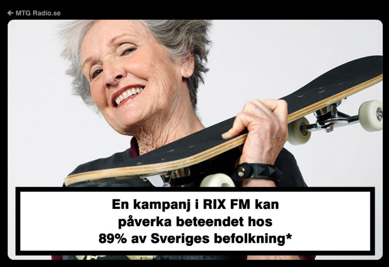 MTG Radios kampanjsajt