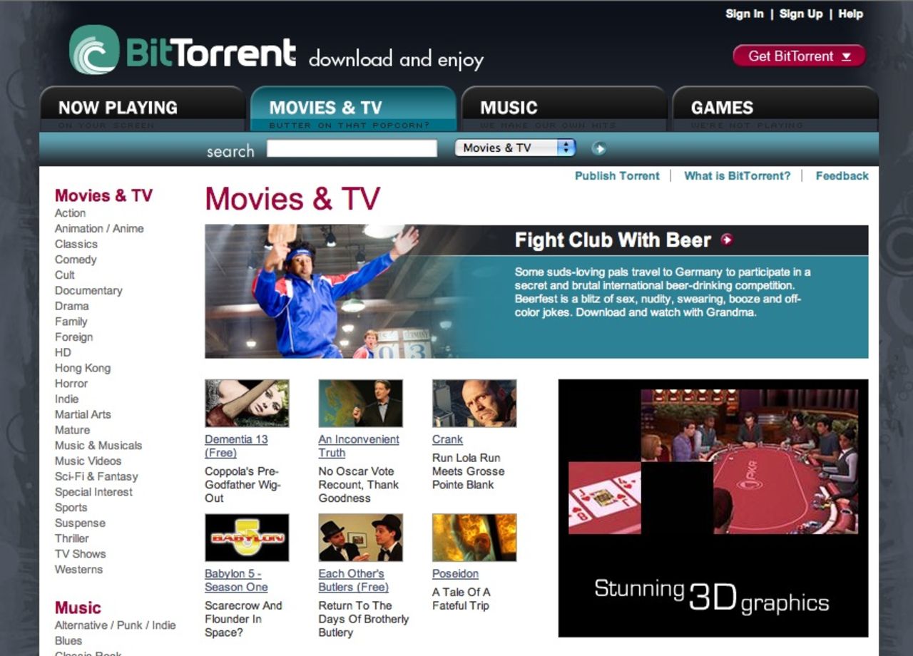 BitTorrent konkurrent till iTunes Store