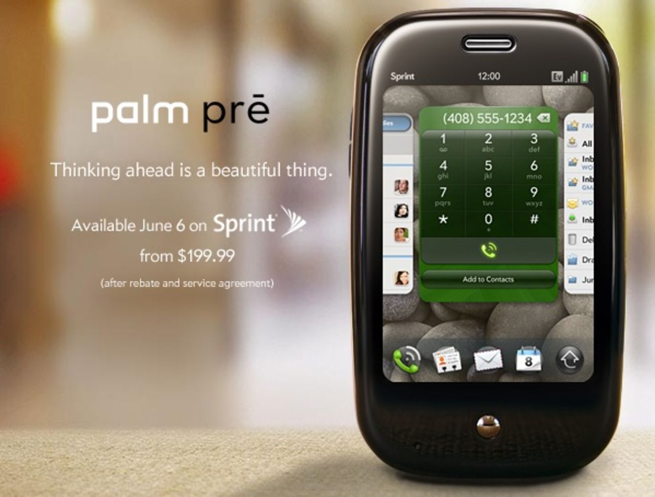 Palm Pre släpps den 6:e juni