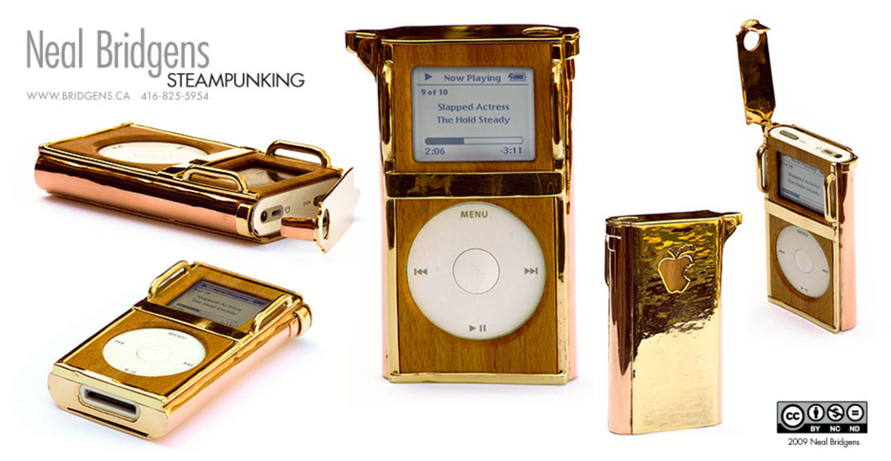Får det lov att vara en iPod i guld och trä?
